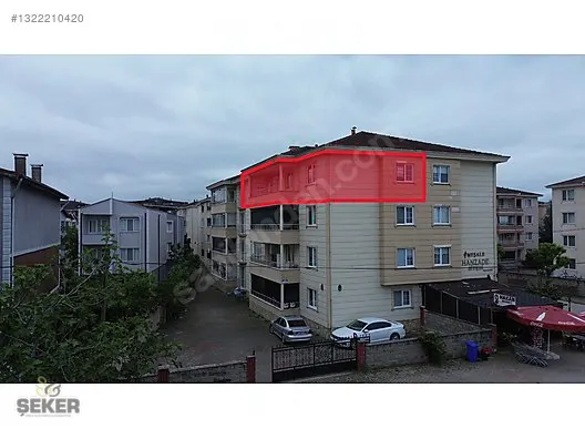 39-ŞEKERGAYRİMENKUL 3+1 -160m2 YENİMAHALLE HANZADE SATILIK DAİRE