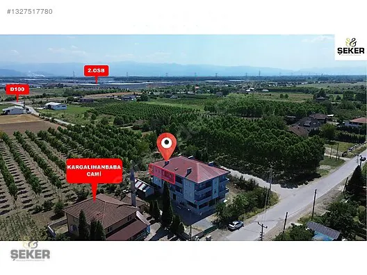 3-ŞEKER EMLAKTAN 2+1 120 m2 AKOVA MAH. KİRALIK DAİRE